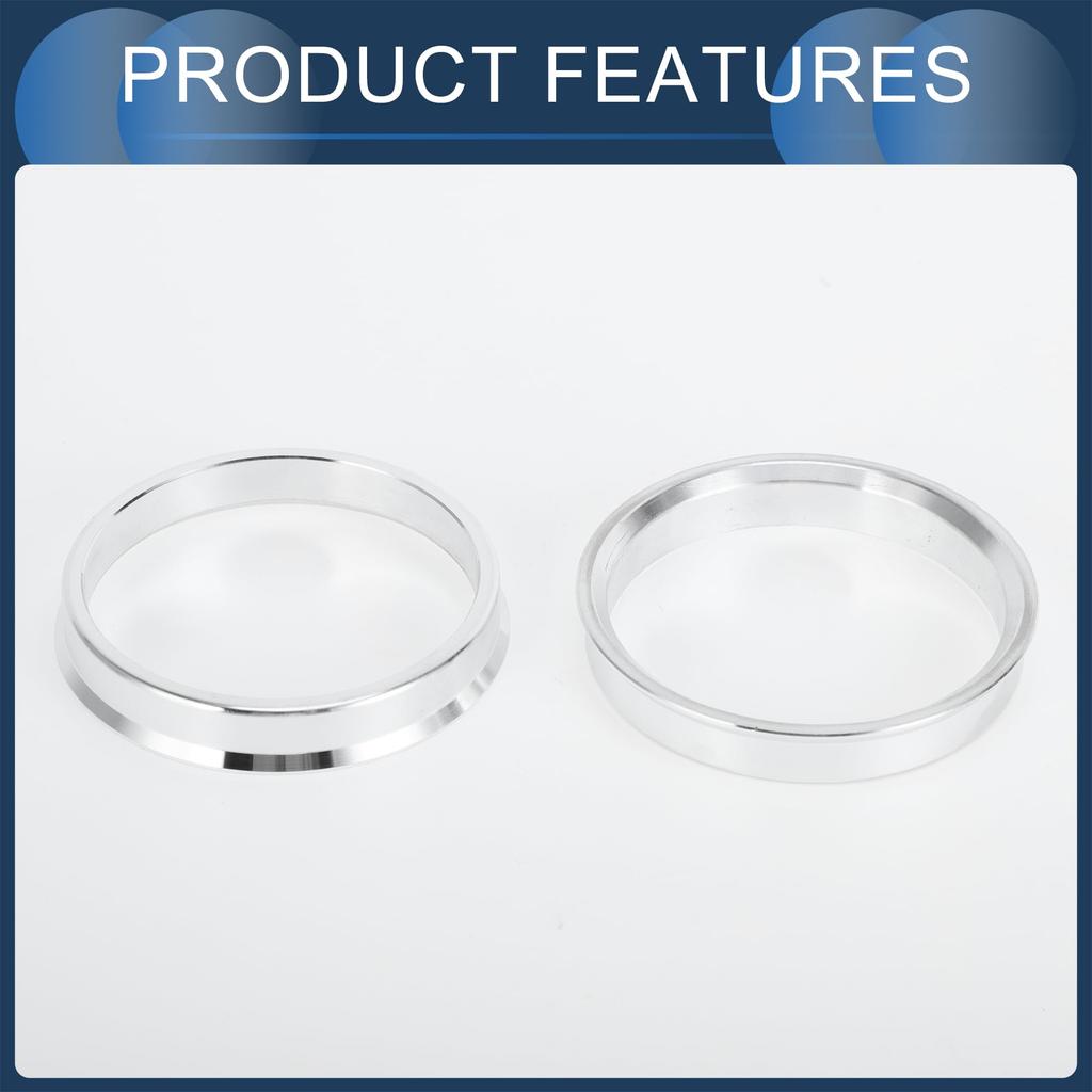 INFINAUTO Центрирующие кольца 54,1 мм внутренний диаметр до 60,1 мм внешний диаметр кольца ступицы колеса автомобиля алюминиевый сплав 4 шт.