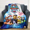 Paw Patrol Teamwork Adventure Flannel Blanket Super Soft Warm Cozy Blanket For Sofa Bed Office Travel Allseason Home Decor Gift