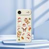 For iPhone 17 Air Case Christmas Friends Pattern Printing Straight Edge TPU Phone Back Cover