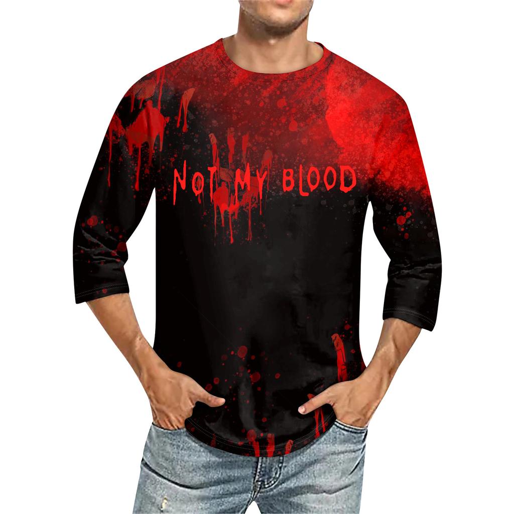 Men's T-shirt T-shirts Graphic Text Pool3D Printing Street Casual Short Sleeve Printed Clothing Basic