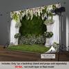 Wedding Flower Decoration Background White Curtain Photography Backdrop Decorations For Photo Studio Photo Booth Wedding Christams Party