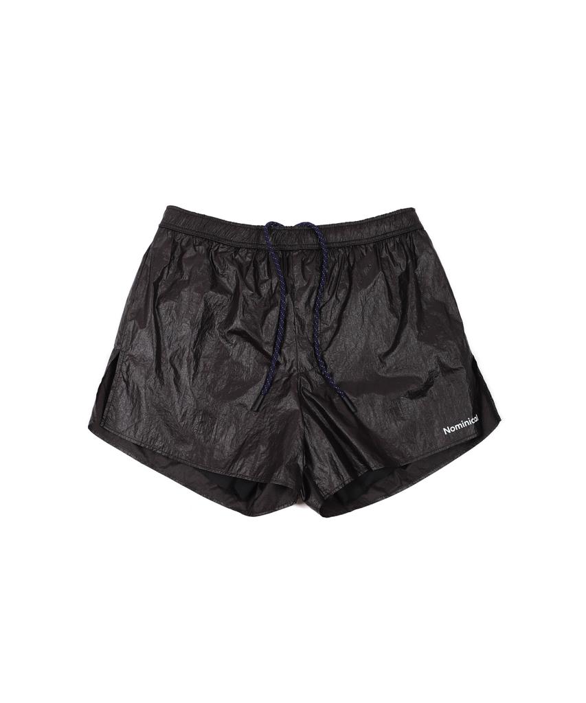 NOMINICAL Aerozest Lightweight Nylon Running Shorts (Black)