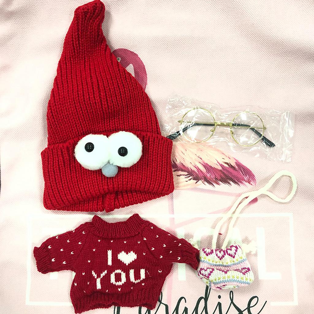 Аксессуары для кукол 30 см, плюшевая кукольная одежда, кукольная одежда, съемная одежда для плюшевых игрушек