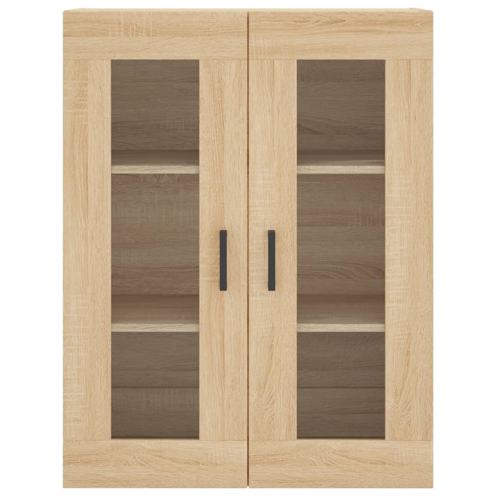 Высокий комод Sonoma Oak 69,5 x 34 x 180 см ДСП