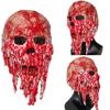 1Pcs Halloween Scary Adult Bloody Zombie Face Latex Mask Dead Corpse Horror