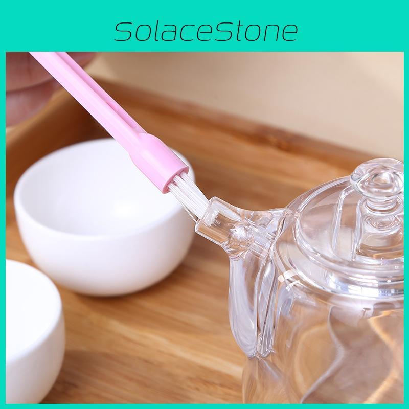 Bristle Brush Nylon Set For Kitchen And Home Cleaning Durable Portable Tool