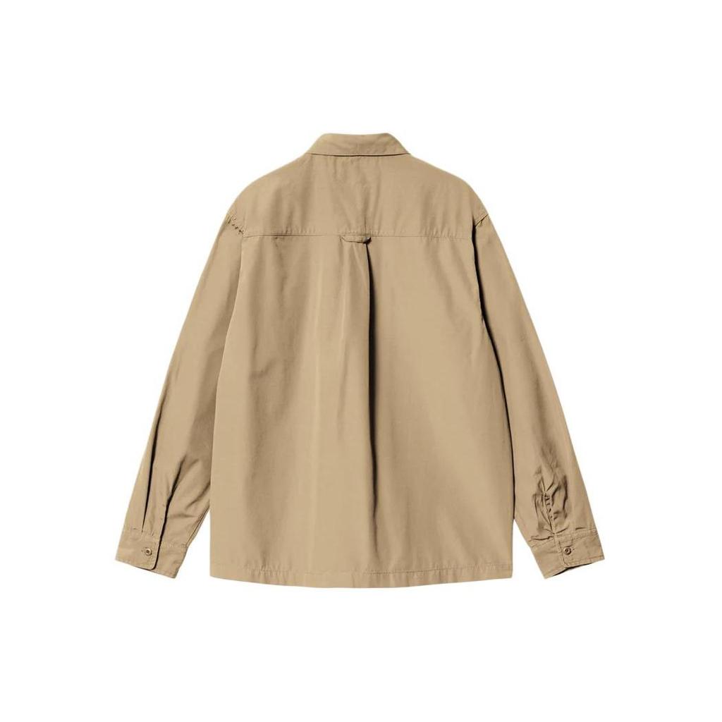 Carhartt WIP Рубашка на молнии с длинным рукавом Мужские рубашки Хаки I032962-1YA-02