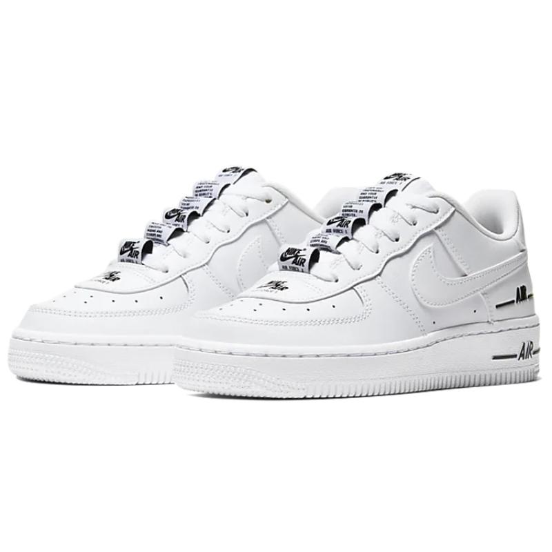 Nike Air Force 1 LV8 3 White Black GS Sneakers CJ4092-100