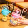 Whale Kettle Outdoor Mugs Cartoon Water Spray Cup Baby Feeding Cups Water Bottles Straw Cups