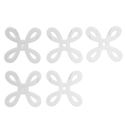 5 шт. бобины для пряжи прозрачный акриловый органайзер для намотки ниток для вязания, шитья, вязания крючком, ткачества