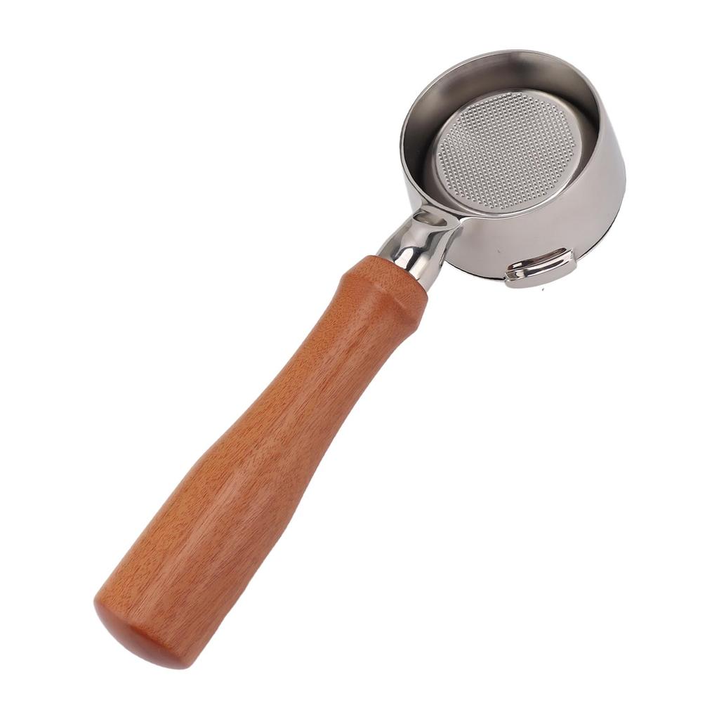 58 мм бездонный портафильтр с 2 ушками, ручка из цельного дерева, кофейный портафильтр для GAGGIA для BABY