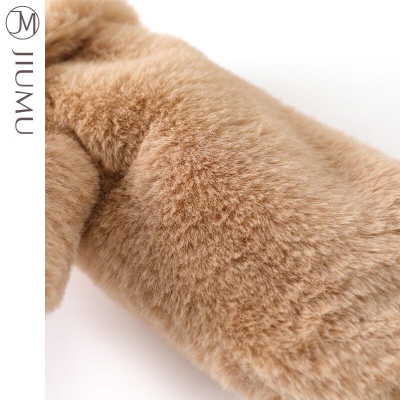 JIUMU Women's Winter Fleece Lined Cashmere Gloves