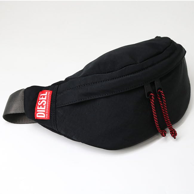 Diesel X09372 P5183 T8013 Сумка для тела Поясная сумка RAVE BELTBAG X BLACK Поясная сумка [Товар]