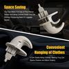 2X Coat Hook Hanger Fit For 2003 2004 2005 Dodge Ram 1500 2500 3500 5HT25TL2AD