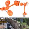 Solar bird repellent bird scarer new farm orchard bird scarer-orange-1 piece