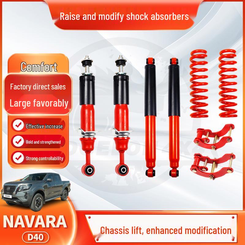 Navara D40 Pickup 2-Inch Lift Kit: Shock Absorbers & Springs