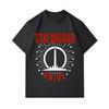 Men 100% Cotton Crew Neck Short Sleeve T-Shirt, Stalingrad Pride Retro Pattern Casual Comfortable Lightweight Summer Tee, Classic Loose Fit Daily Wear
