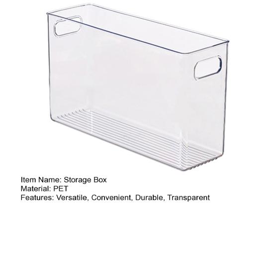 Ящик для хранения, компактный холодильник, кладовая, столешницы, кухонный прозрачный органайзер для хранения для домашнего использования