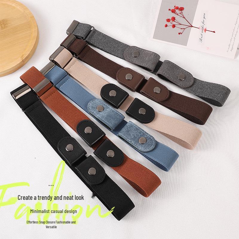 Невидимый бесшовный эластичный пояс для женщин - Пояс в ленивом стиле