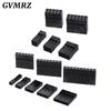 100PCS Dupont Plastic Shell Plug 2.54mm Single Row Dupont Connector 1P/2P/3P/4P/5P/6P/7P/8P/9P/10P Housing