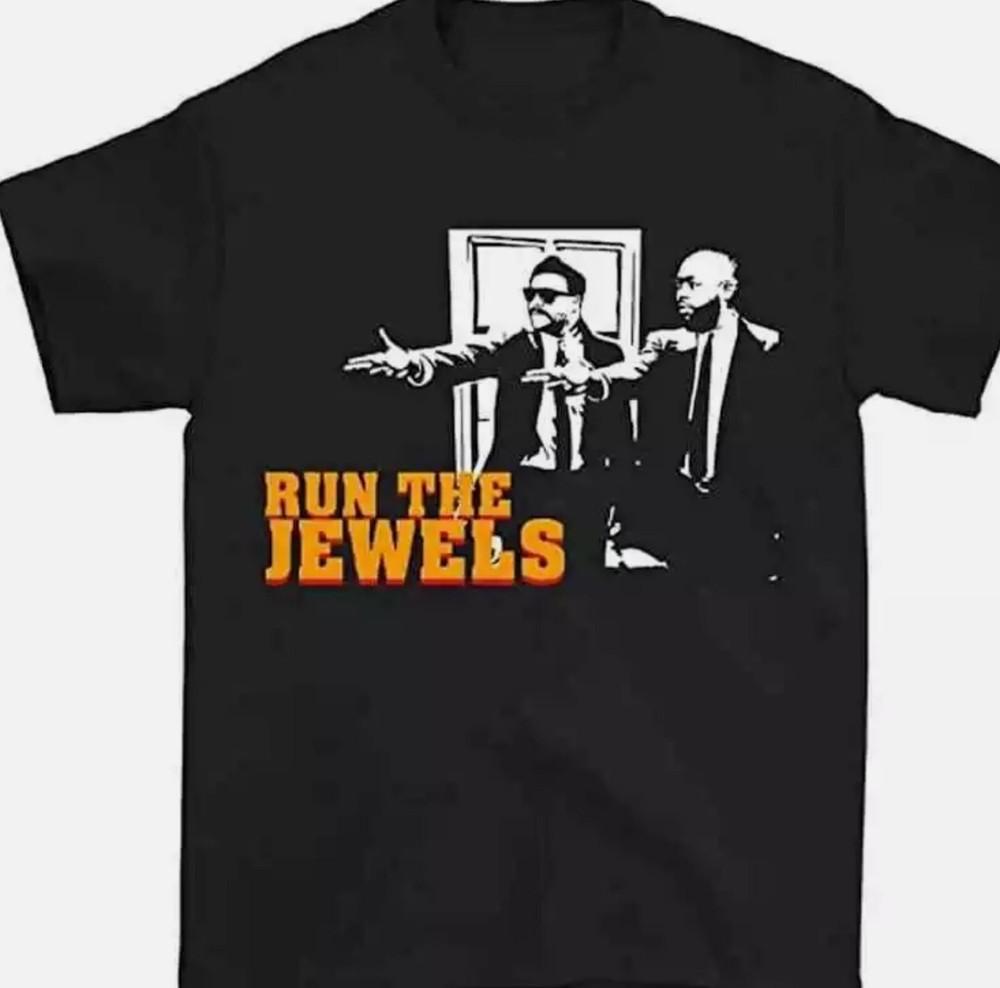 Новый подарок для фанатов Run The Jewels Унисекс Футболка