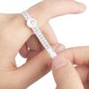 Ruler Finger Size Tester UK/US/EU Size Ring Sizer Finger Gauge Measurement Belt Finger Size Coil