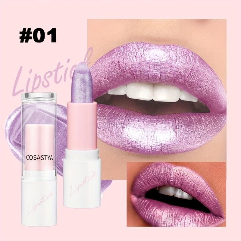Блестящая помада от Gel Lipstick с сияющим финишем, подходит для всех типов кожи, доступна в ягодных, коричневых, розовых и фиолетовых оттенках