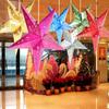 Fashion Home Festival Christmas Hanging Pentagram Star Xmas Ornament Tree Decoration Lamp Shade