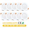 LED Downlight Recessed Ceiling Lamp 3W 5W 7W 9W 12W NO Driver Led Spotlight AC 220V For Indoor Lighting Living Room Bedroom