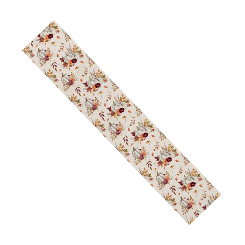 Thanksgiving Dining Table Runner  Maple Leaf Wedding Decor Table Cloth For Dining Table