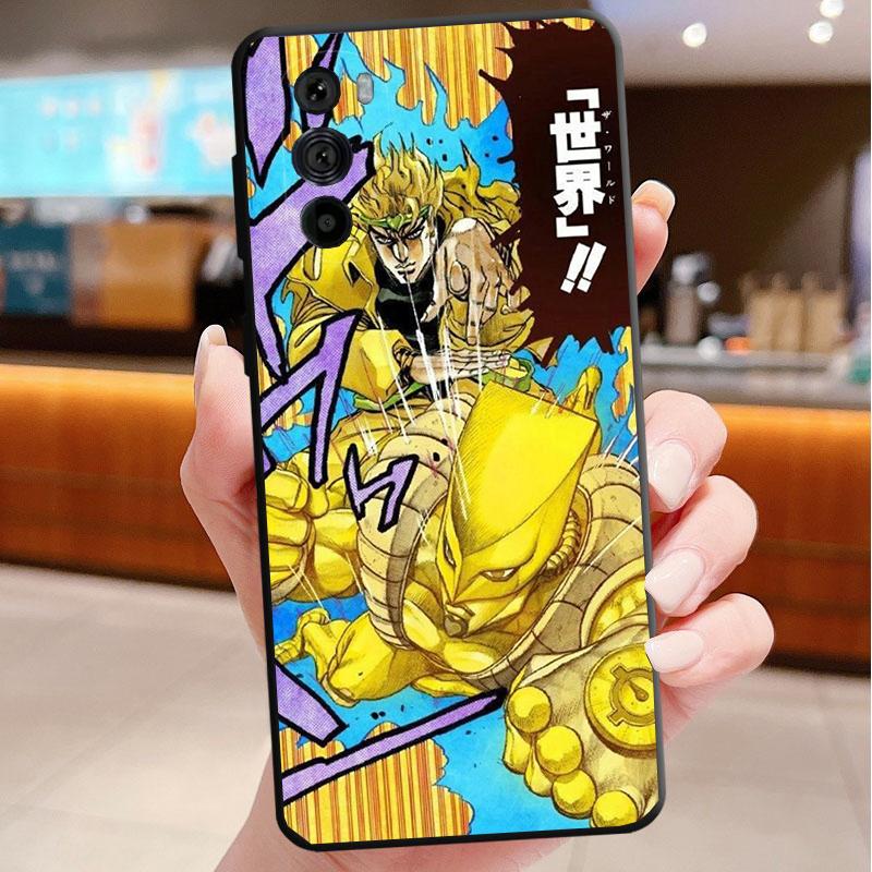 Чехол для телефона Motorola Edge 50 40 Pro 60 50 40 30 Ultra Neo Fusion Moto G85 G72 G53 G54 G84 G13 G32 JoJo's Bizarre Adventure