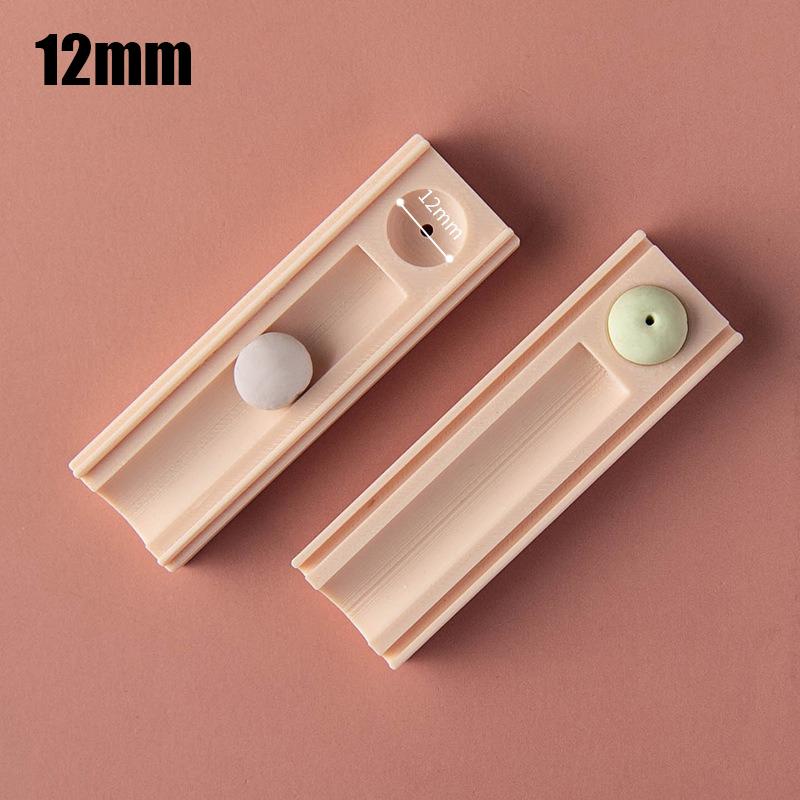 10/12/15mm Polymer Clay Bead Maker Tool Rolling Ball Mold Earrings Jewelry Making Handmade Clay Tools Auxiliary Tool for Pendant