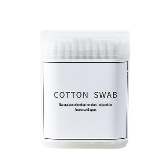 Двусторонние ватные палочки: Круглые и заостренные для макияжа и чистки ушей
