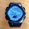 [Б/У] CASIO G-SHOCK GA-110B Синий/Черный
