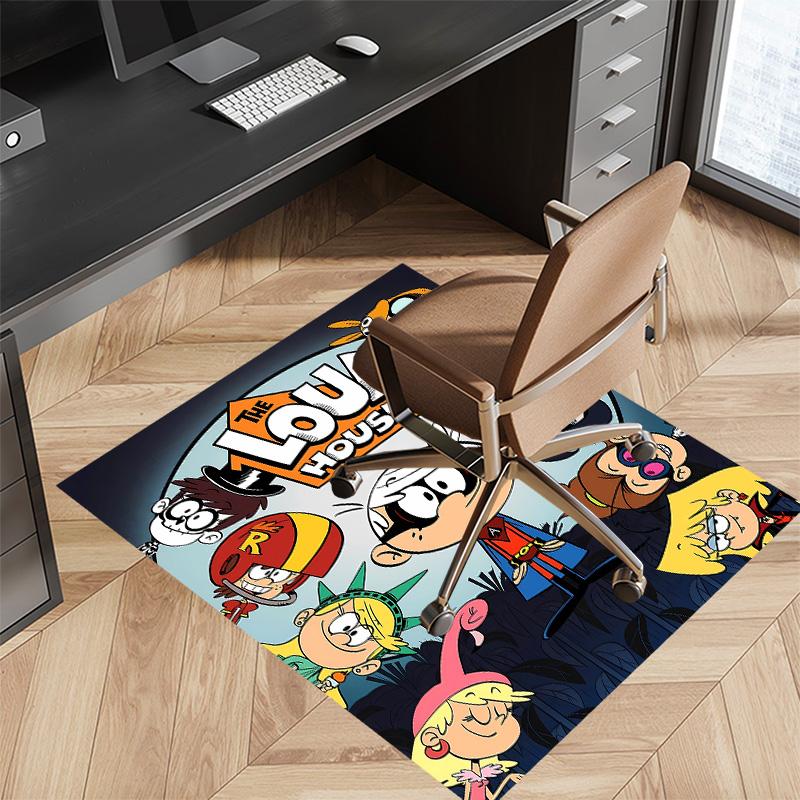 The Loud House1 Printed Absorbent Washable Carpet, Non-Slip Bathroom Mats, Kitchen Rugs, Yoga Mat,Living Room Entrance, Camping Picnic Rugs
