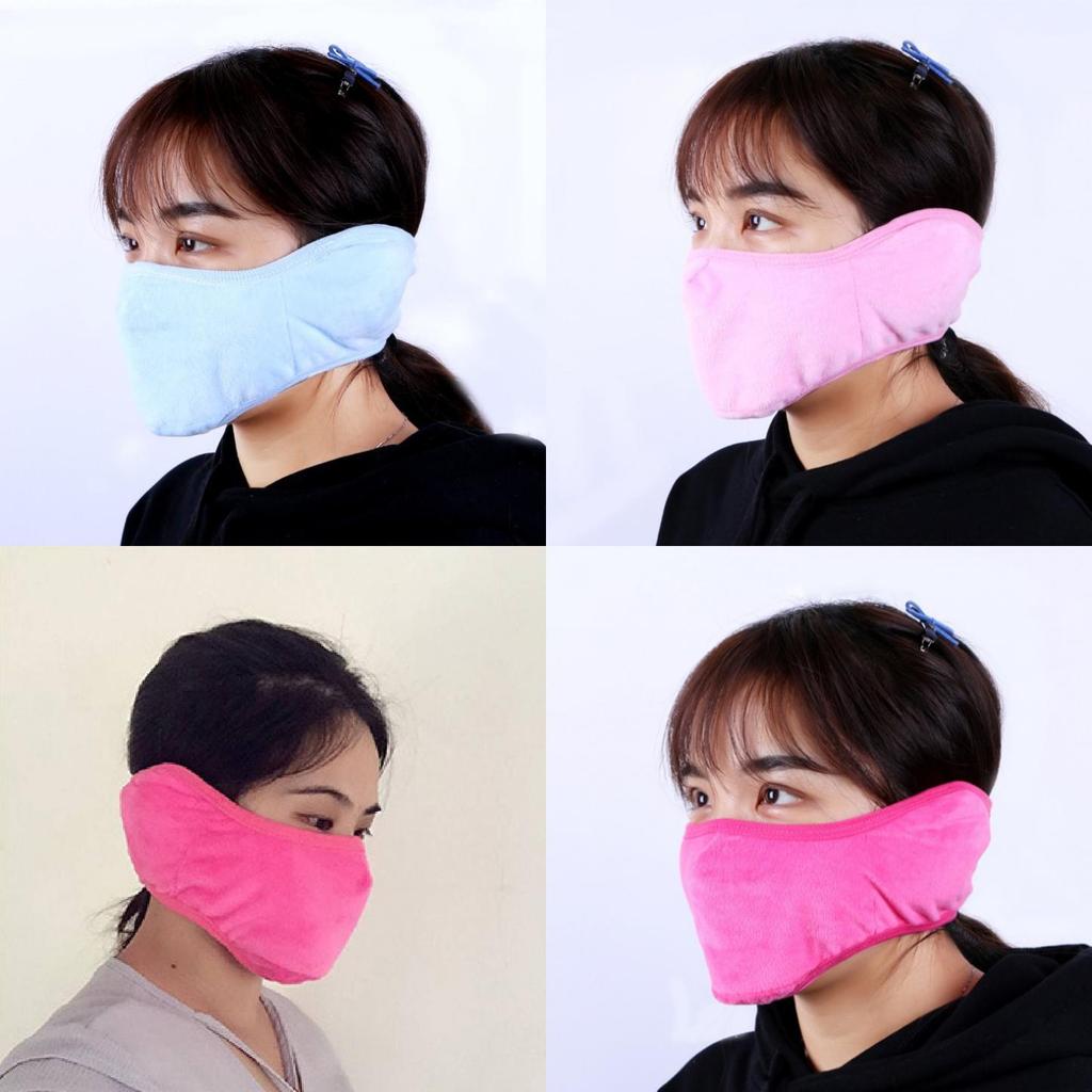 Все в одном Зимняя Полностью закрывающая Теплая Маска Ветрозащитные Наушники Для езды на открытом воздухе Кристально мягкая