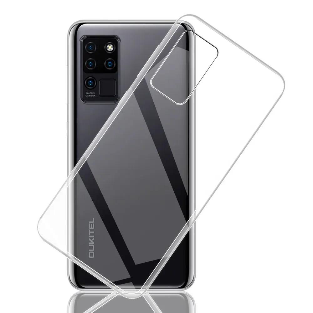 Чехол для Oukitel C21 Pro Прозрачный Силиконовый Мягкий ТПУ Чехол Для Oukitel C21 Funda Ультратонкий Coque Для Oukitel C21 C21Pro Корпус