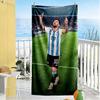 Messi Beach Towel Quick-Dry Soft Microfiber Comfortable Lightweight Perfect for Traveling Yoga Camping and Swimming