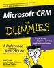 Книга Microsoft CRM For Dummies