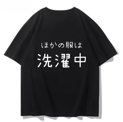Летний новый костюм из чистого хлопка, подходящий как для унисекс, так и для унисекс, с принтованным узором, футболка из чистого хлопка для повседневной и универсальной носки