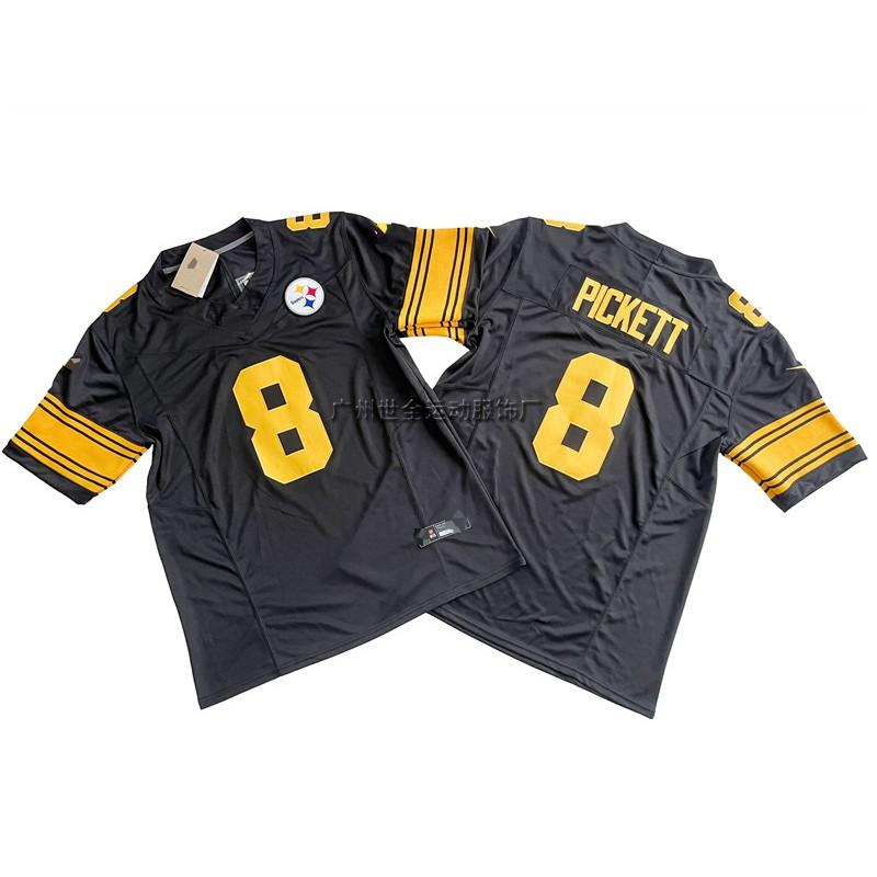 Pittsburgh Steelers Legacy Fan Jersey Mens Cotton Blend Embroidered Football Uniform Rugby Sports