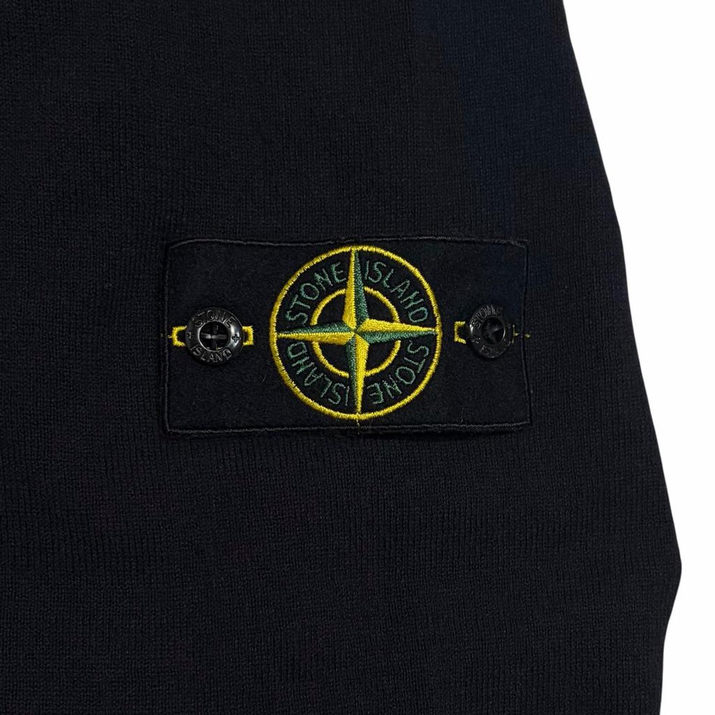 STONE ISLAND Легкий трикотаж Черный Мужской Размер XL Модель 801553289