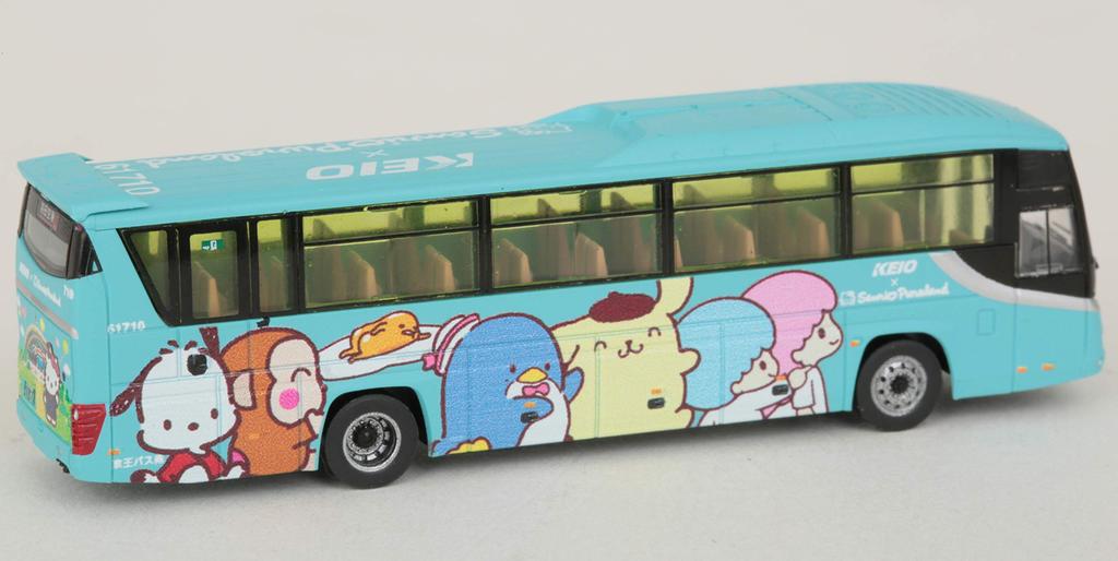 Коллекция автобусов Коллекция автобусов Автобус Keio South Sanrio Puroland Car 2 Diorama Supplies первый заказ ограничен (Продукция производителя)