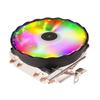 RGB процессорный кулер для 1151 1155 AM4 AM3 вентилятор охлаждения процессора 2/4 тепловые трубки PWM