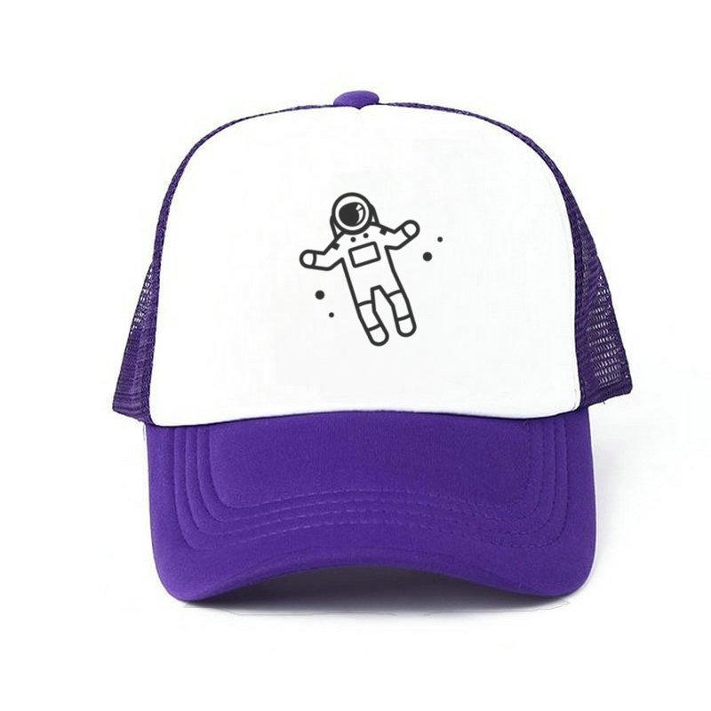 Повседневные шапки космонавтов Snapback, унисекс, череп, космонавт, папа, шляпа, регулируемая бейсболка космонавта, посадка на Луну, YY431