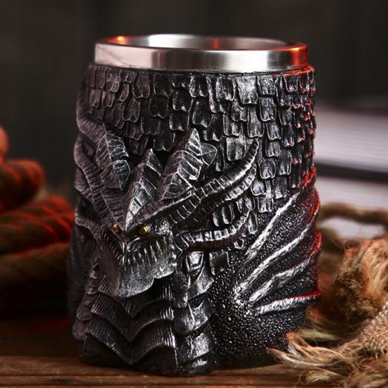 Yousheng средневековый дракон пивная кружка кофейная чашка украшение для вечеринки напиток сок кружка