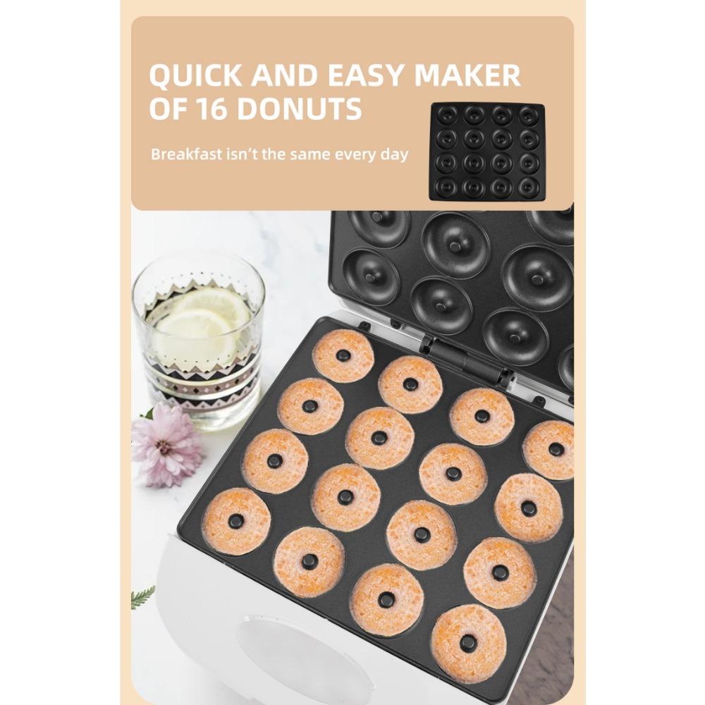 Breakfast Machine Donut Machine Home Bread Machine Double-Sided Heating 16 Holes