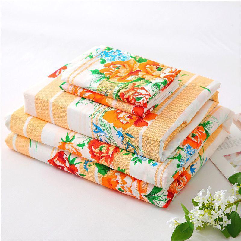 Винтажный комплект постельного белья в шанхайском стиле: пододеяльник и простыня (двойной/односпальный), утолщенный, принт для студенческого общежития, распродажа