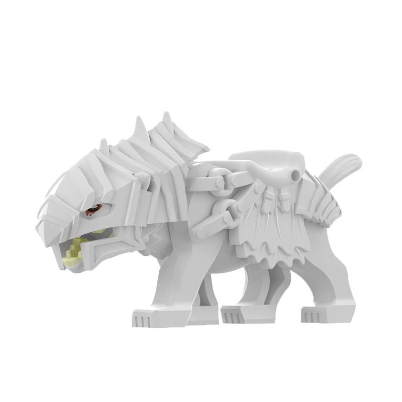 MOC Ферма Зоопарк Животные Строительные блоки Крокодил Акула Дельфин Шимпанзе Корова Леопард Развивающая игра Аксессуары Кирпичики Детские игрушки