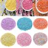 Charm 4mm Crystal Drop Glue Creative Sequin Filler Mobile Phone Case Nail Art Decoration DIY Handmade Hollow Heart Patch 2000Pcs Sequin Material
